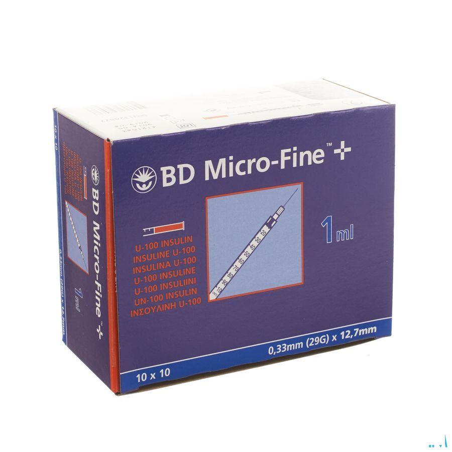 Bd Microfine+ Ser.Ins. 1,0  ml 29G 12,7Mm 100 324827