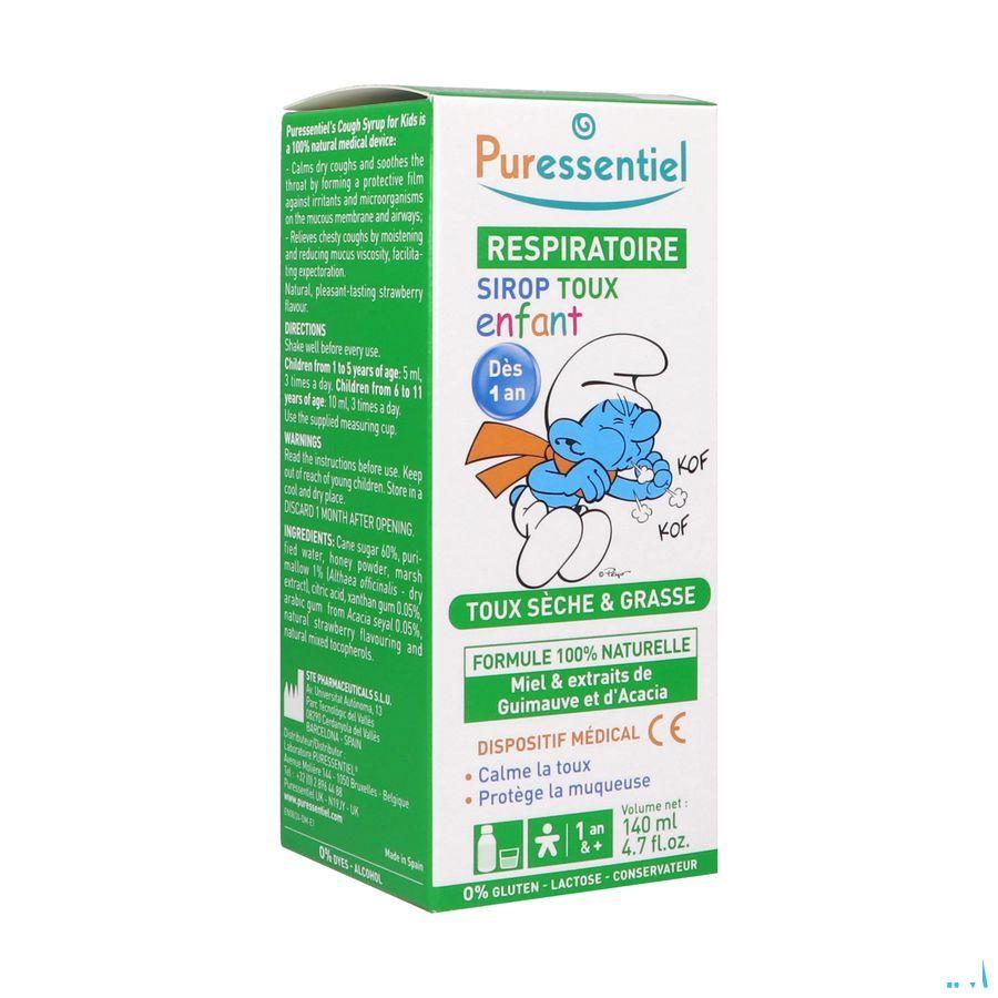 Puressentiel Ademhaling Hoestsiroop Kind 140ml