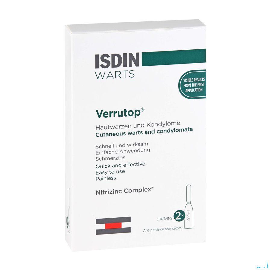 Isdin Verrutop Warts Solution Ampoule 4x0,1ml  -  Isdin