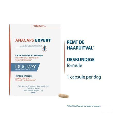 Ducray Anacaps Expert Progres. Haarutival Caps 90
