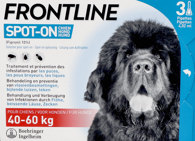 Frontline Spot On Chien 40-60kg et 3x4,02 ml