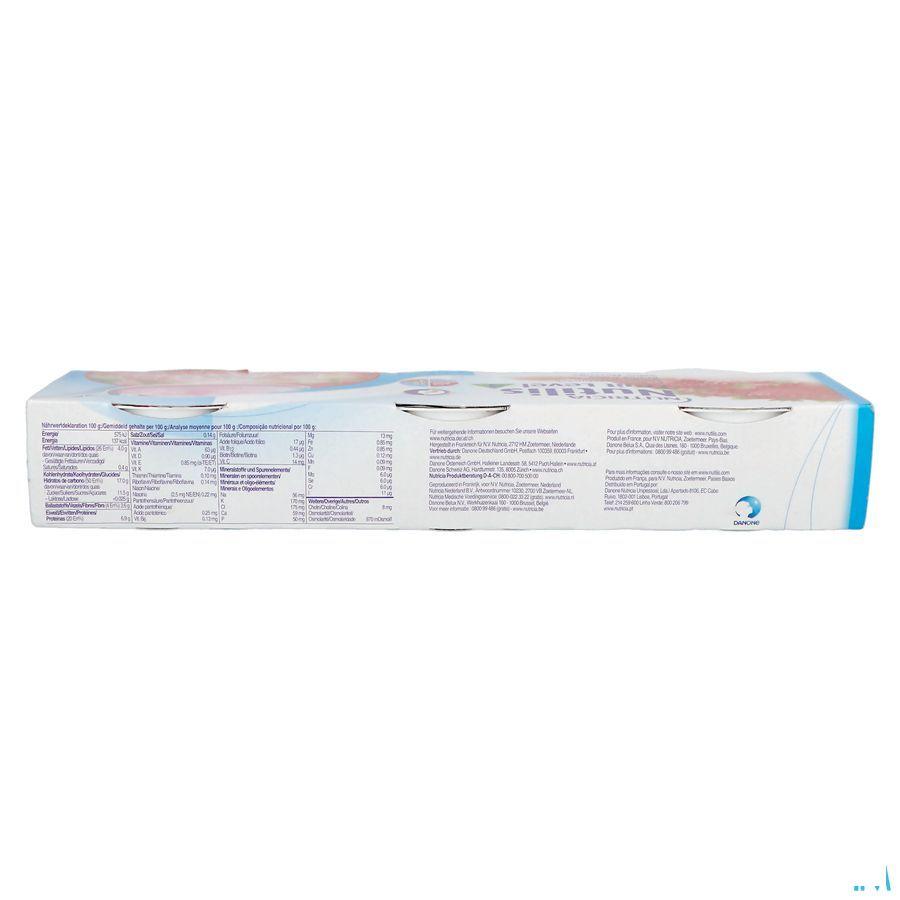 Nutilis Fruit Stage 3 Fraise 3x150 gr  -  Nutricia