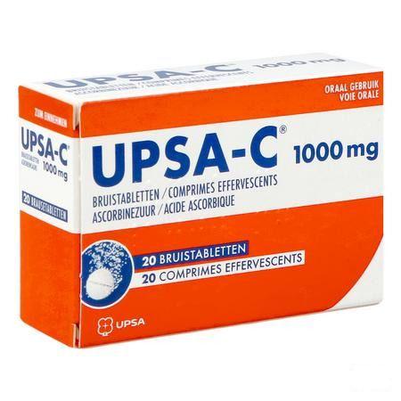 Upsa-c Bruis 1 gr Tabletten 20