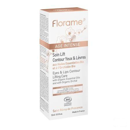 Florame Age Soin Lift Contour Yeux Levres Bio 15 ml  -  Natur'Inov