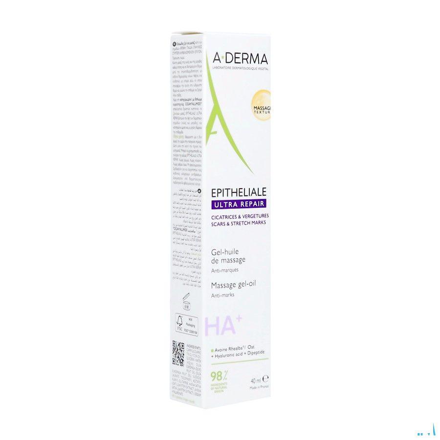 Aderma Epitheliale Ah Gel-Huile Massage 40 ml  -  Aderma