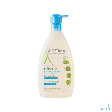 Aderma Primalba Gel Lavant 2en1 500 ml  -  Aderma