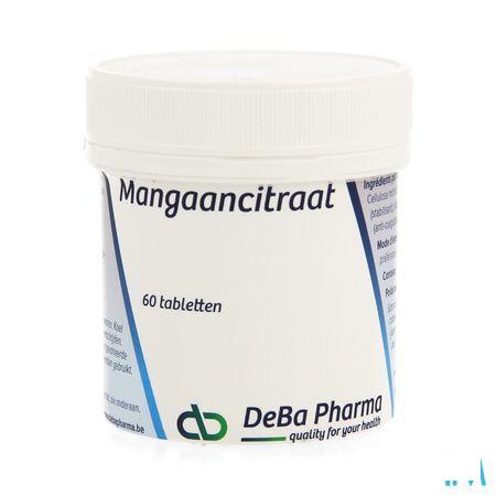 Citrate Manganese Comprimes 60  -  Deba Pharma