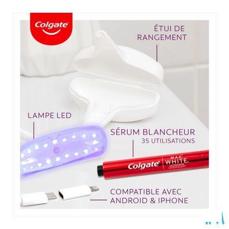 Colgate Max White Led Whitening Kit 2 Prod.