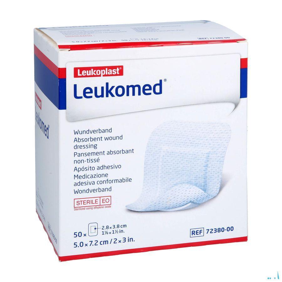 Leukomed Pansement Steril 7,2Cm x  5cm 50 7238000