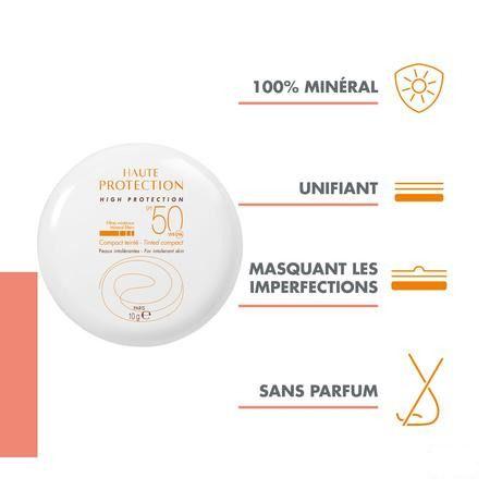Avene Zon Compact Getint Ip50 + Goud 10 gr  -  Avene