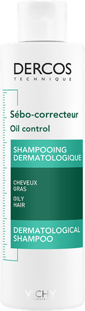 Vichy Dercos Sebo Correct. Vet Haar Shampoo 200 ml  -  Vichy