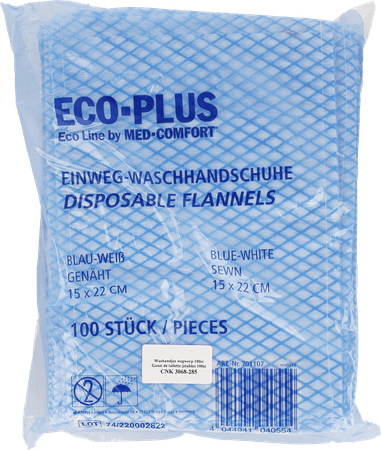 Washandjes Wegwerp 100 Covarmed
