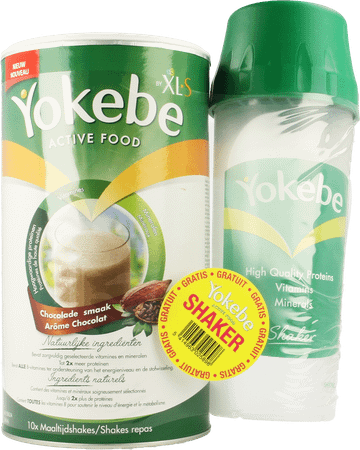 Yokebe By Xls Chocolat 500 gr + Shaker