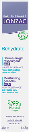 Jonzac Rehydrate+ Gel Balsem Nacht H2O 40 ml  -  Natur'Inov