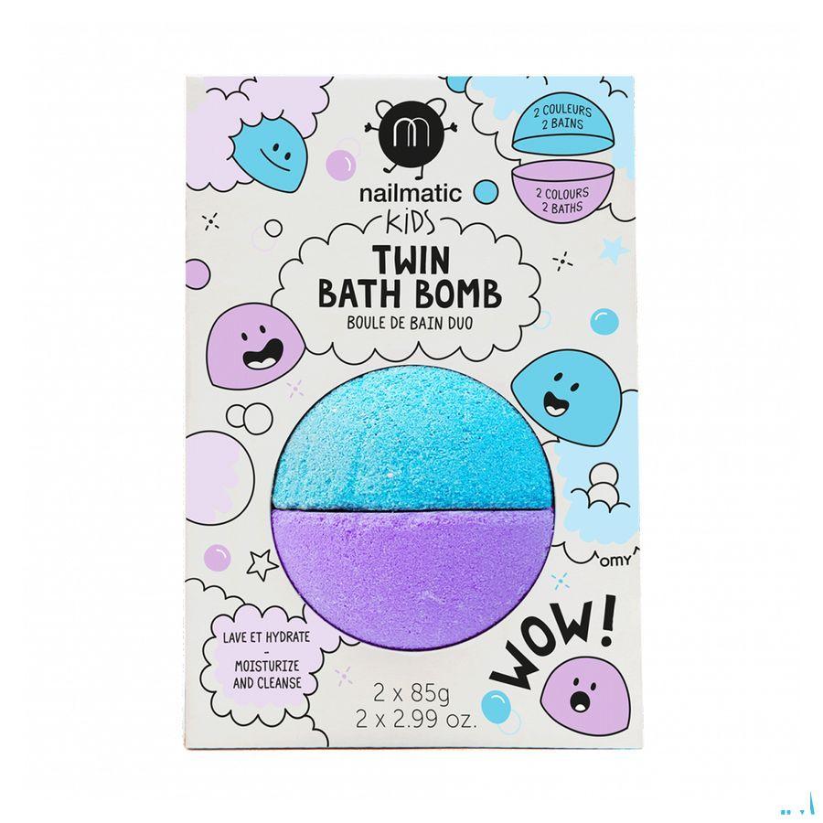 Nailmatic Kids Duo Bruisbal Blauw&Violet 160 g