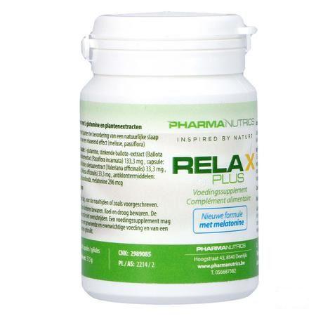 Relax Plus VegeCapsule 60 Pharmanutrics  -  Pharmanutrics