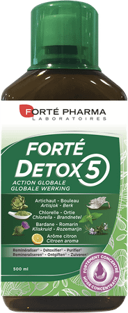 Forte Detox 5 Flacon 500 ml  -  Forte Pharma