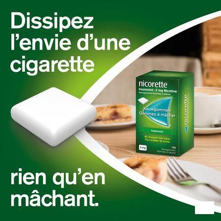 Nicorette Freshmint Gomme Mach 105x4 mg