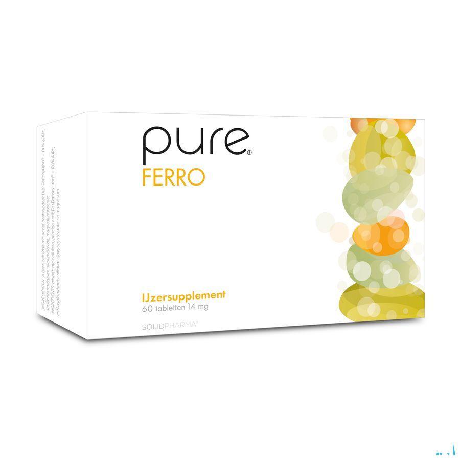 Pure Ferro Tabletten 60  -  Solidpharma