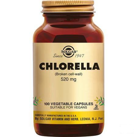 Solgar Chlorella V-Caps 100  -  Solgar Vitamins