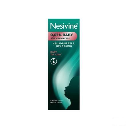 Nesivine 0,01% Sine Conserv Baby Druppels Nas 5 ml