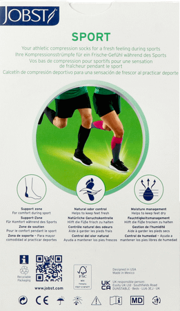 Jobst Sport 15-20 Ad Pink S