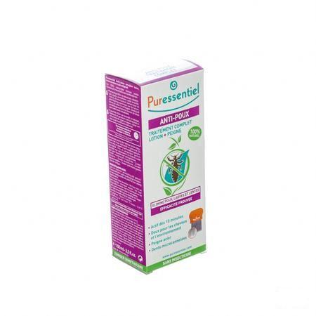 Puressentiel Anti-luizen 100 ml + Kam  -  Puressentiel