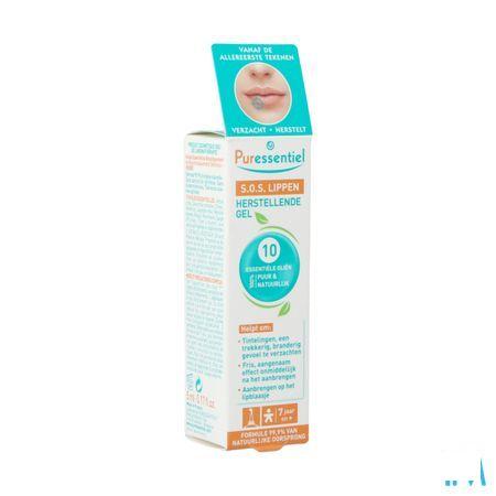 Puressentiel Sos Lippen Gel 10 Essentiele Olie 5 ml  -  Puressentiel