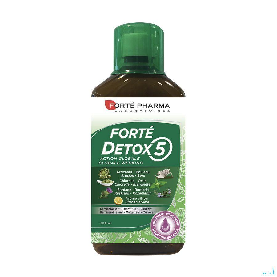 Forte Detox 5 Flacon 500 ml  -  Forte Pharma