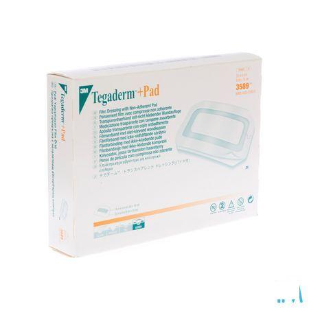 Tegaderm + Pad 3m Transp Steril 9cmx15cm 25 3589  -  3M