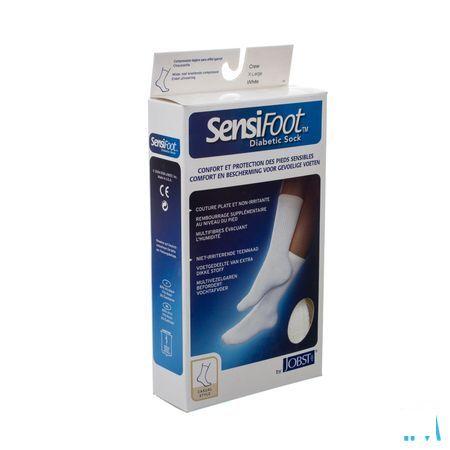 Sensifoot Sok Diabetische Voet Wit 1p Xl 77148