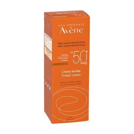 Avene Zonnecreme Getint Ip50 + 50 ml  -  Avene