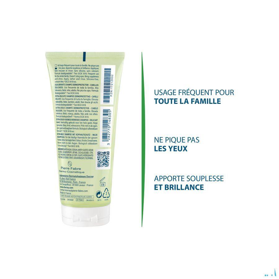 Ducray Extra-Doux Huidbescherm. Shampoo 100 ml  -  Ducray Benelux