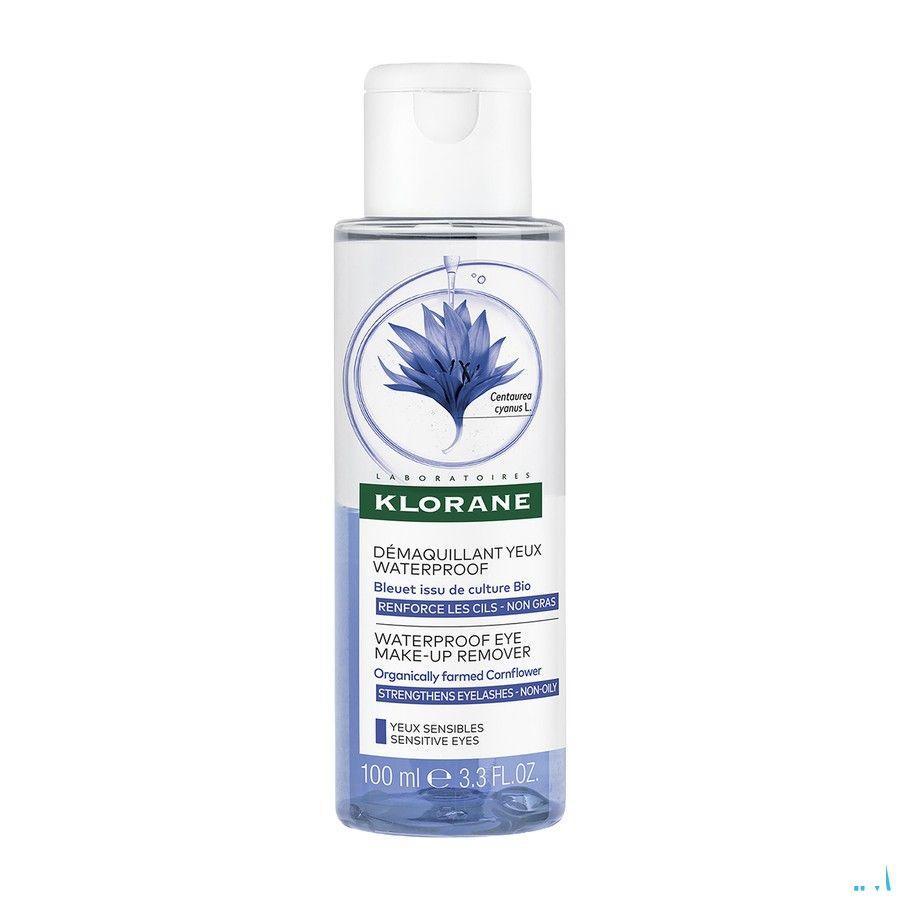 Klorane Bleuet Demaquillant Waterproof Flacon 100 ml