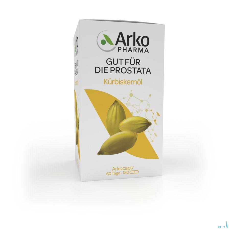 Arkogelules Huile De Pepins De Courge Capsule 180  -  Arkopharma