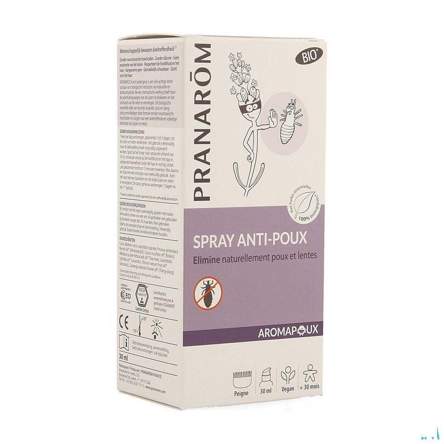 Aromapoux Bio Spray Anti poux 30 ml + Peigne  -  Pranarom