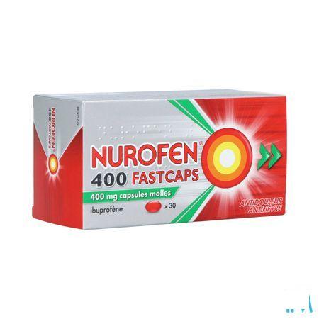 Nurofen 400 FastCapsule Capsule 30 X 400 mg