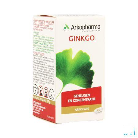 Arkocaps Ginkgo Biloba Plantaardig 45  -  Arkopharma