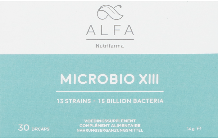 Alfa Microbio Xiii Maagsapresist V-Caps 30