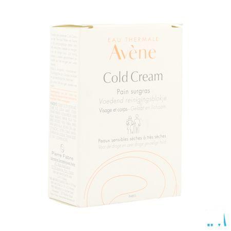 Avene Cold Cream Wasstuk Overvet 100 gr  -  Avene