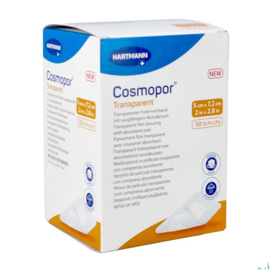 Cosmopor Transparent 5X7,2Cm 50