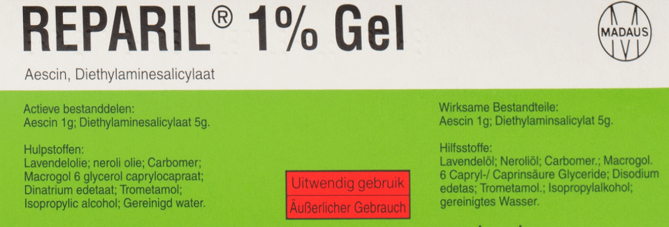 Reparil Gel 1% 100 gr