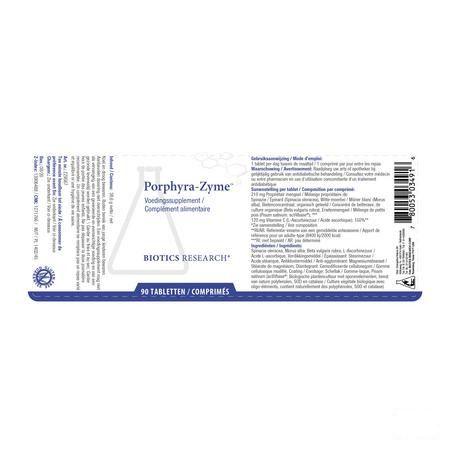 Biotics Porphyra-Zyme 90 comprimés  -  Energetica Natura