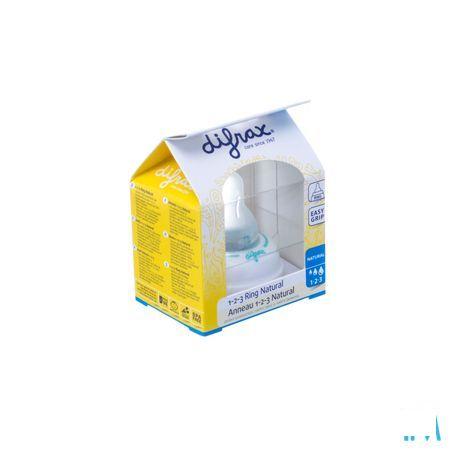 Difrax Ring 1-2-3 Natural 713  -  Difrax