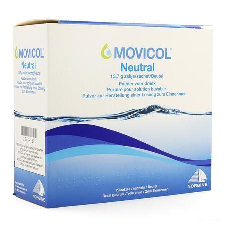 Movicol Neutral Sachets 20 X 13,7g 