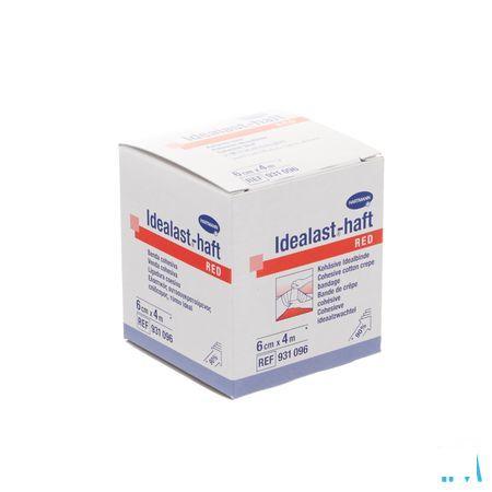 Idealast-haft Rood 6cmx4m 1 P/s  -  Hartmann