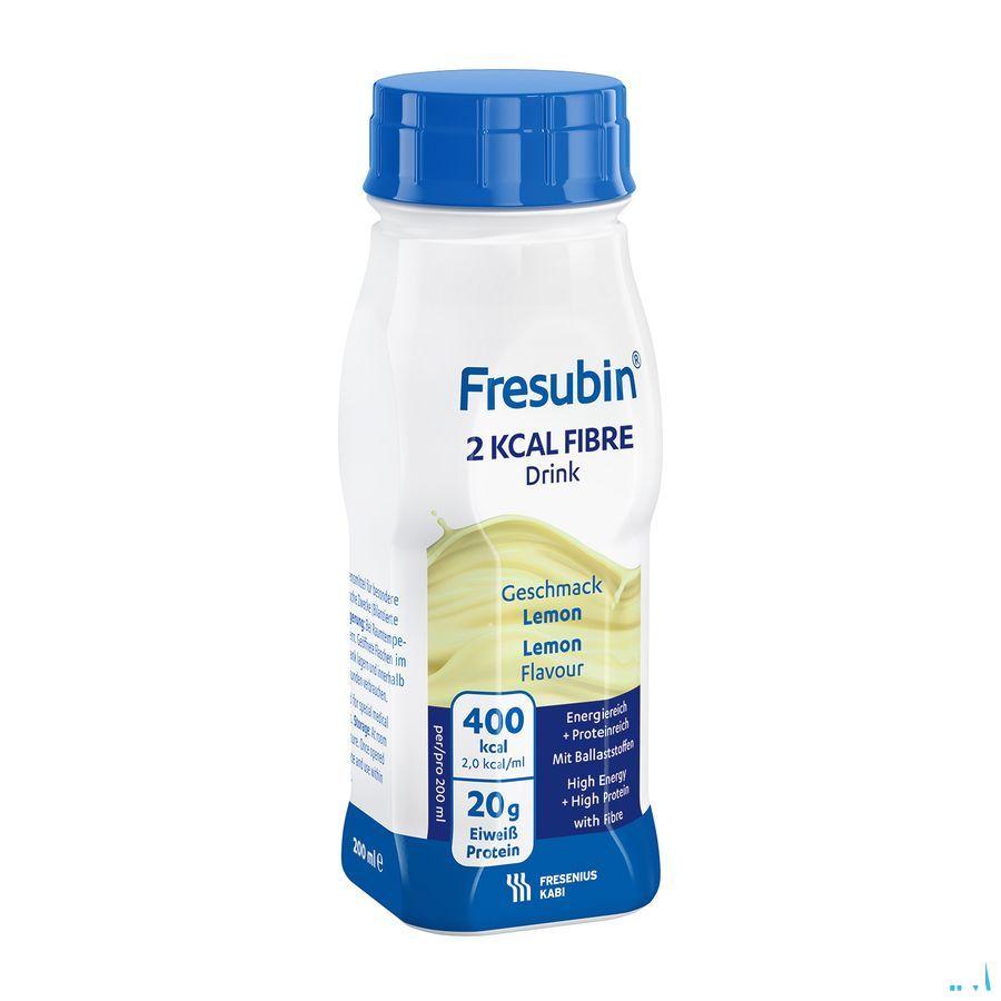 Fresubin 2 Kcal Fibre Drink 200 ml Citron/citroen  -  Fresenius