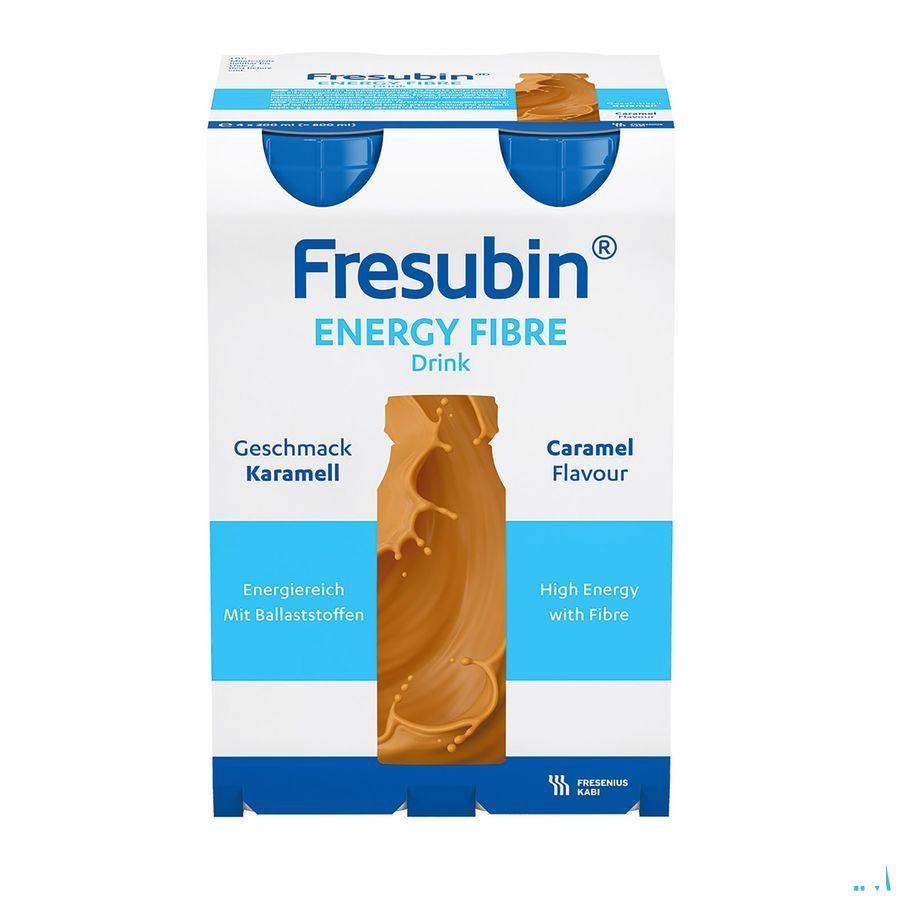 Fresubin Energy Fibre Drink Caramel Flacon 4x200 ml  -  Fresenius Fresubin Energy Fibre Drink Caramel Flacon 4x200 ml  -  Fresenius