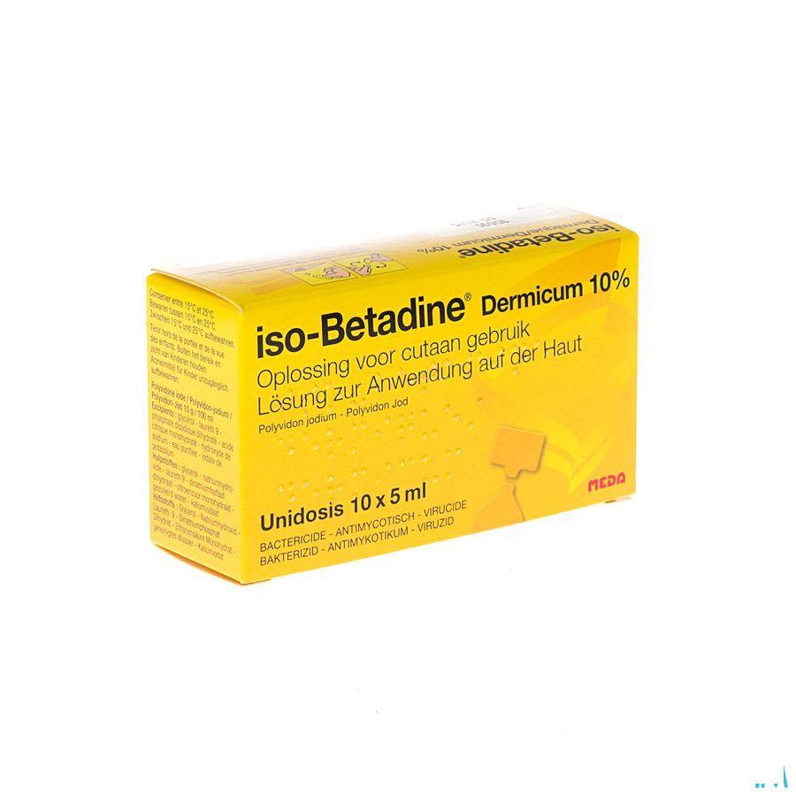 Iso Betadine Derm 10% Unidose Flacon 10x5 ml