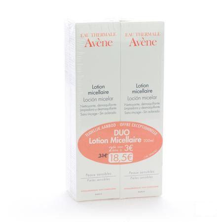 Avene Lotion Micellaire Duo 2x200 ml  -  Avene